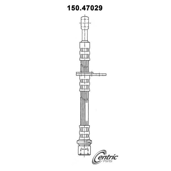 Centric Parts Brake Hose, 150.47029 150.47029 - main